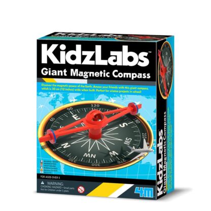 4M KidzLabs | Giant Magnetisch Kompas | Houten Aap