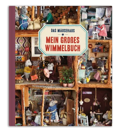 Het Muizenhuis | Mein großes Wimmelbuch | boek | Houten Aap