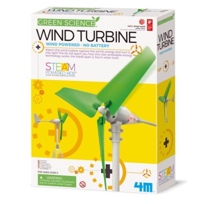 4M KidzLabs | Windturbine | Houten Aap