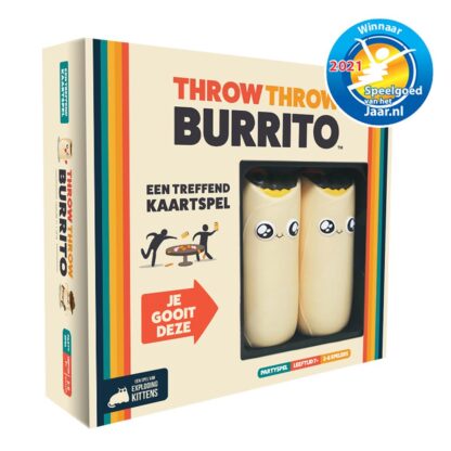 Asmodee | Throw Throw Burrito NL | Houten Aap