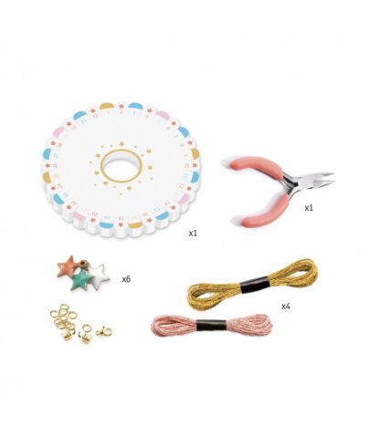 Djeco | Armbanden maken | Kumihimo | Houten Aap