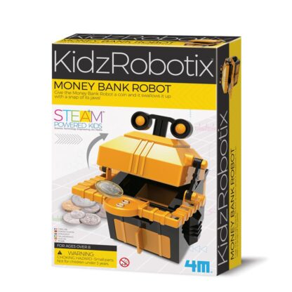 KidzLabs 4M | Robot Spaarbank | Houten Aap