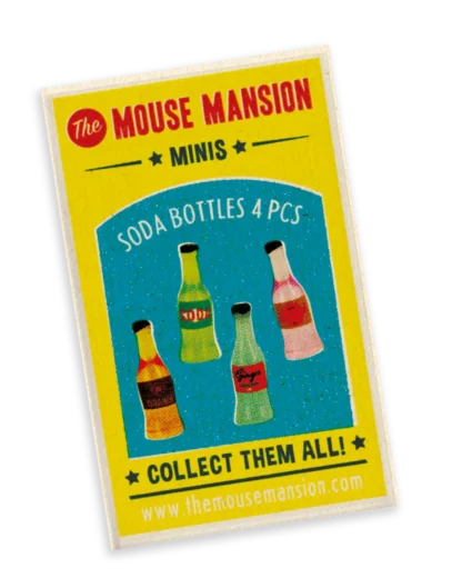 Het Muizenhuis | Mini’s | Limonade flessen | Houten Aap